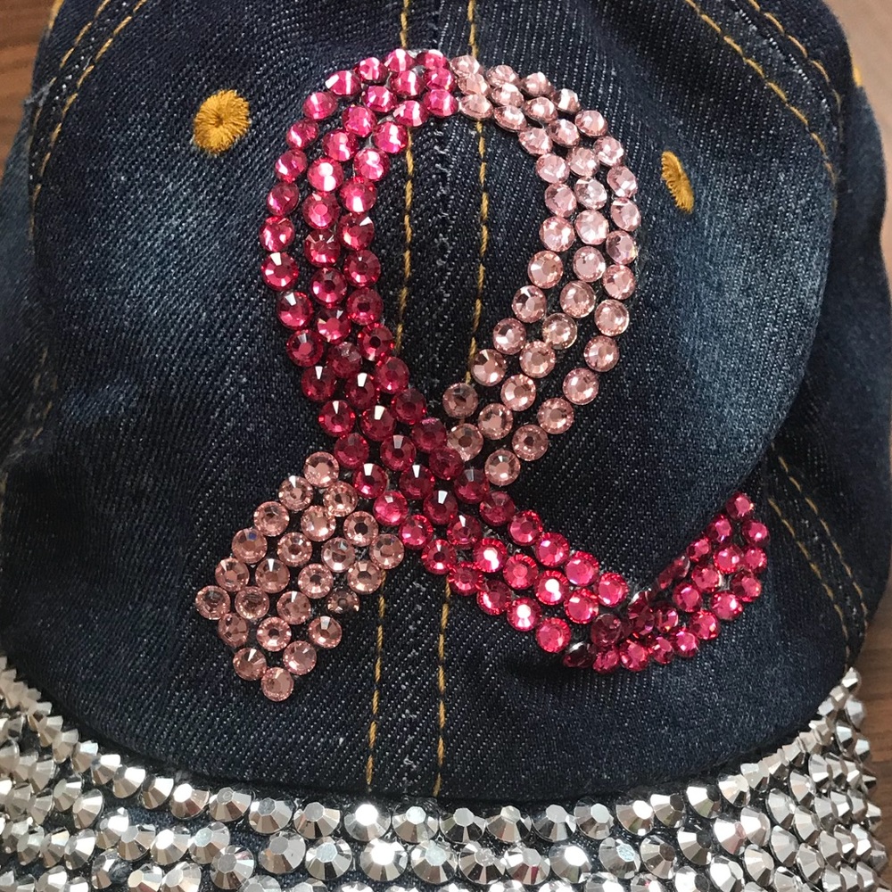 Cancer awareness hat. - Picture 2 of 6